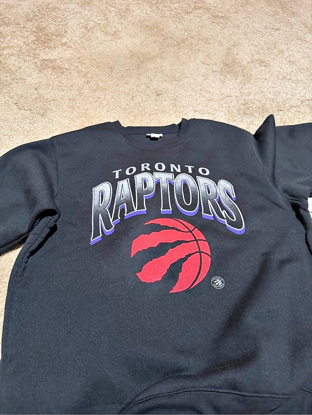 NBA Toronto Raptors Graphic Sweatshirt Size Medium Like New